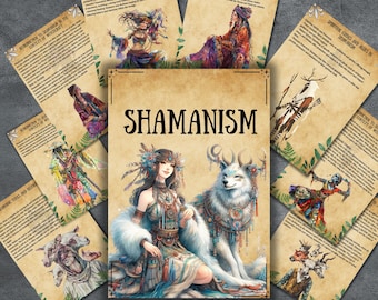 sjamanisme hekserij grimoirepagina's, boek der schaduwen, sjamanistische rituelen, sjamaan grimoire, hekserij, natuurmagie, BOS-pagina's
