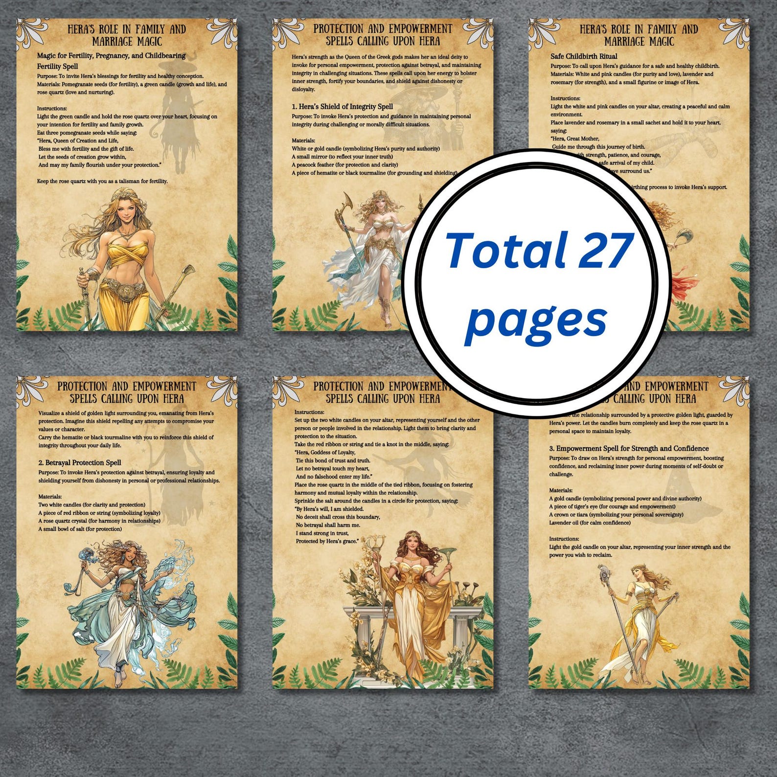 Greek Goddess Hera Altar, Invocation, Prayers, Altar Guide, Grimoire ...