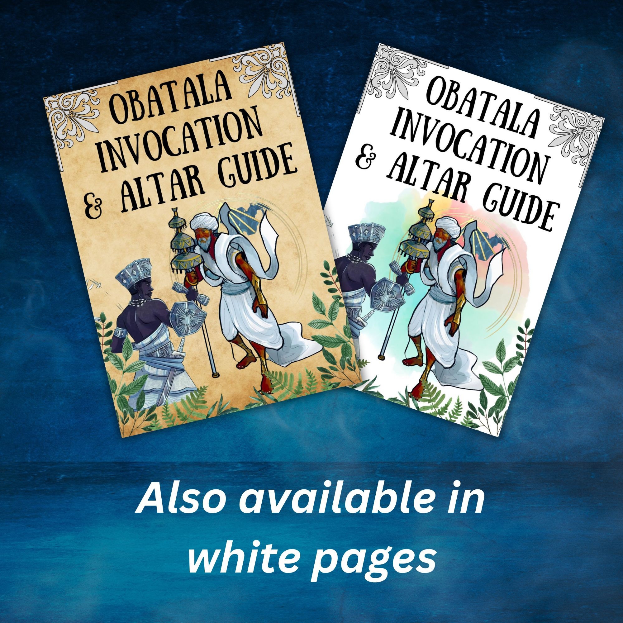 Obatala Altar Guide, Prayer, Invocation, Grimoire Pages, Book of ...