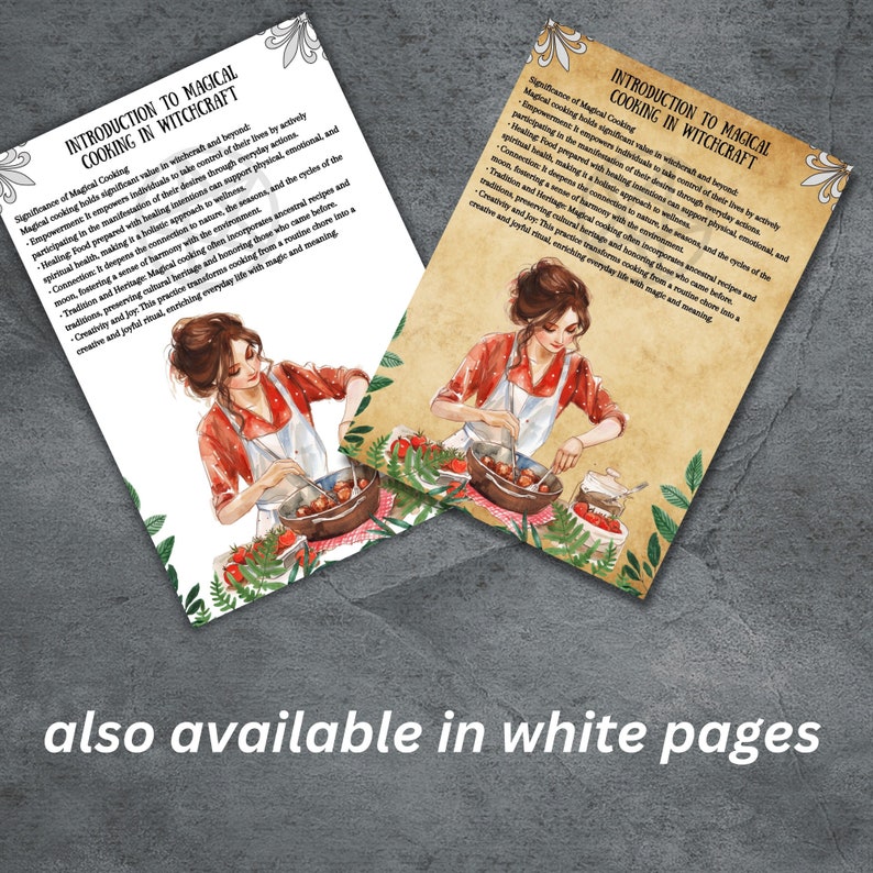 House Magic Grimoire Pages Bundle, Hearthcraft, Book of Shadows, Wicca