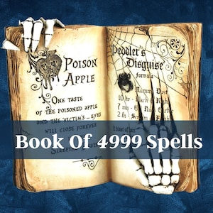 4999 Spells for witchcraft, Pagan, occult, rituals huge collection, Spell Book