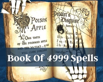 4999 Spells for witchcraft, Pagan, occult, rituals huge collection, Spell Book