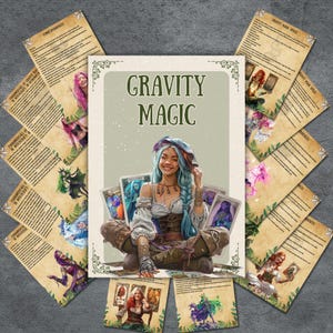 Gravity Magic Witch pages, Magic Grimoire, Witchy Book of shadows, Wicca Grimoire, Rituals, Pagan pages, Witchcraft, BOS, Beginner Witch