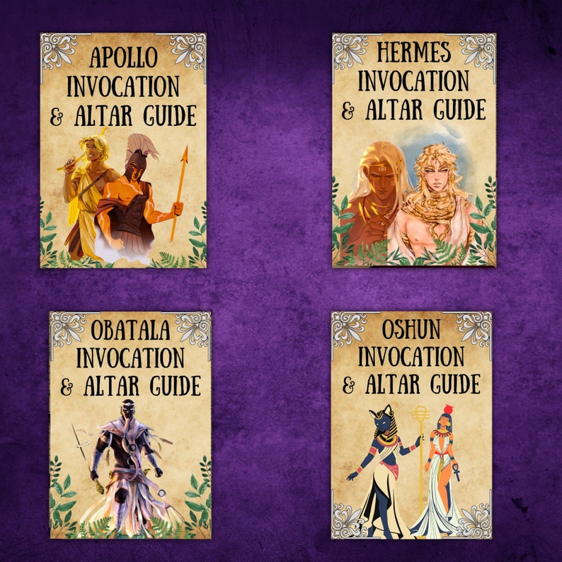 Witchy Altar Guide, Grimoire Pages, Prayers, Invocation, Chants, Altar ...