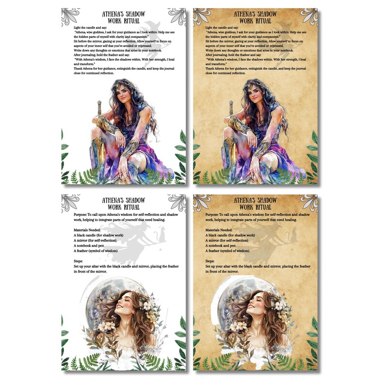 Greek Gods Altar, Prayer, Invocation, Altar Guide, Grimoire Pages ...