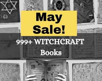 999 Witchcraft books Bundle, spellbooks Collection, wiccan, Occult, Pagan books PDF