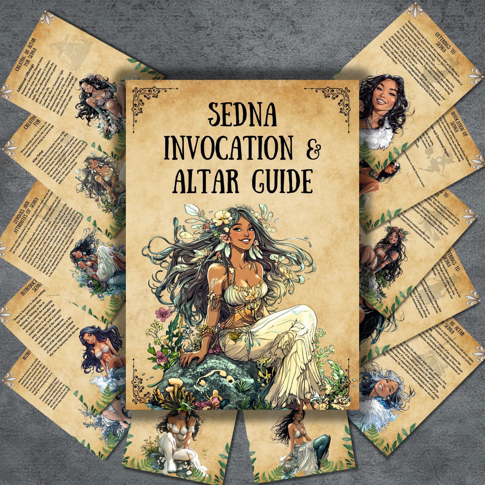 Inuit Goddesss Sedna Altar, Invocation, Prayer, Altar Guide, Setup ...