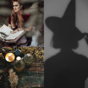 997 Witchcraft books Bundle, Spellbook kit, Digital Grimoire, Beginner Magic Books, witchy printable, BOS, witches journal image 2
