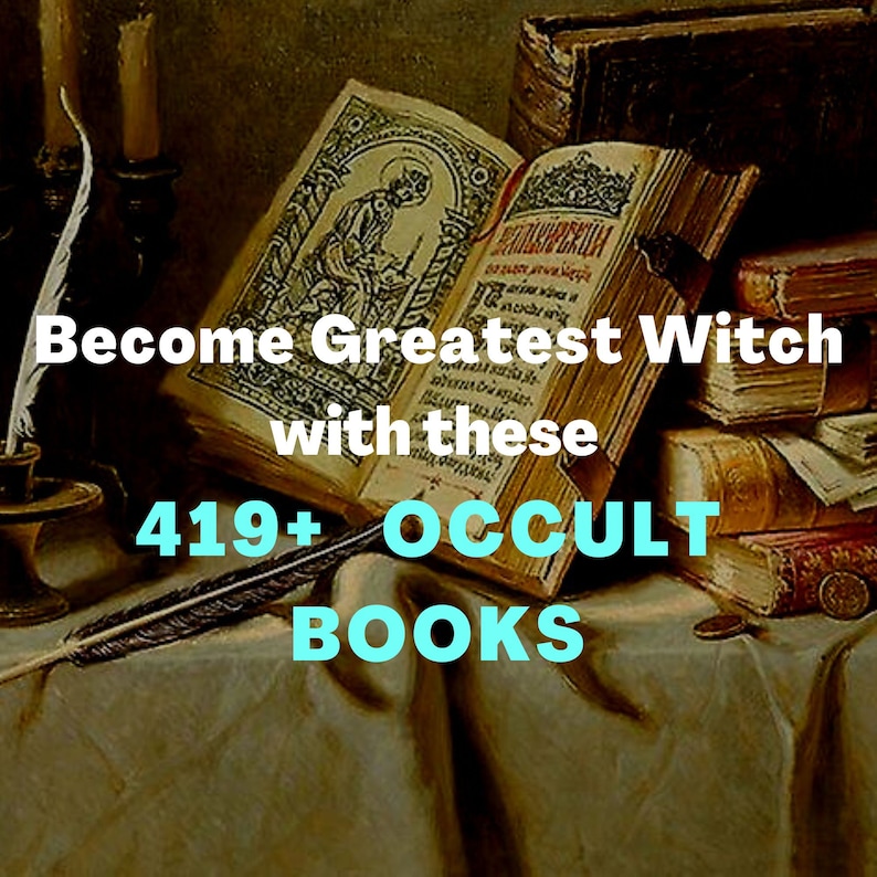 419+ Occult Books Bundle, Forbidden Grimoires, Vampirism, Shapeshifting ...