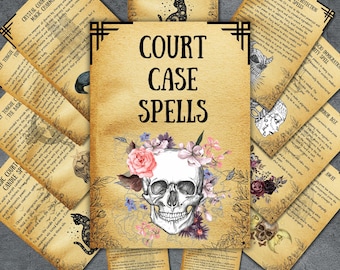 Best Court Spells, printable wicca spells, Book of shadows, Occult, witchcraft books, spells pages, witchy, wiccan magic, grimoire rituals