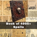 Secret 4995 Spell Book, Book of Shadows, Printable Grimoire, Wiccan, Witchcraft Spells, Magic pages, Occult, Witchy, BOS Spell product logo