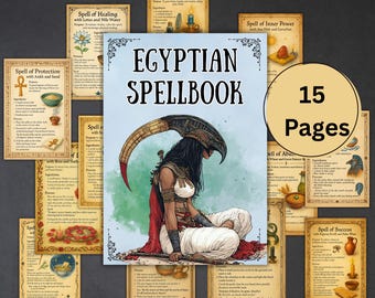 Secret Egypt Spell book, Egyptian Book of shadows Pages, Egypt white magic, grimoire, witchcraft, wicca, pagan, rituals, BOS pages