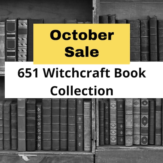 651 Witchcraft books Bundle, Wiccan spells, occult, Pagan, rituals PDF, witch spells