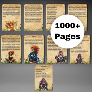 1000 Grimoire Pages Bundle, Wiccan, Book of Shadows, Witchcraft Basics ...