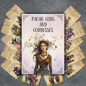 Geheime Götter, Gottheit Grimoire, Buch der Schattenseiten, heidnische Götter, Göttinnen, Profil, Rituale, Entsprechungen, Gottheiten BOS, Spickzettel