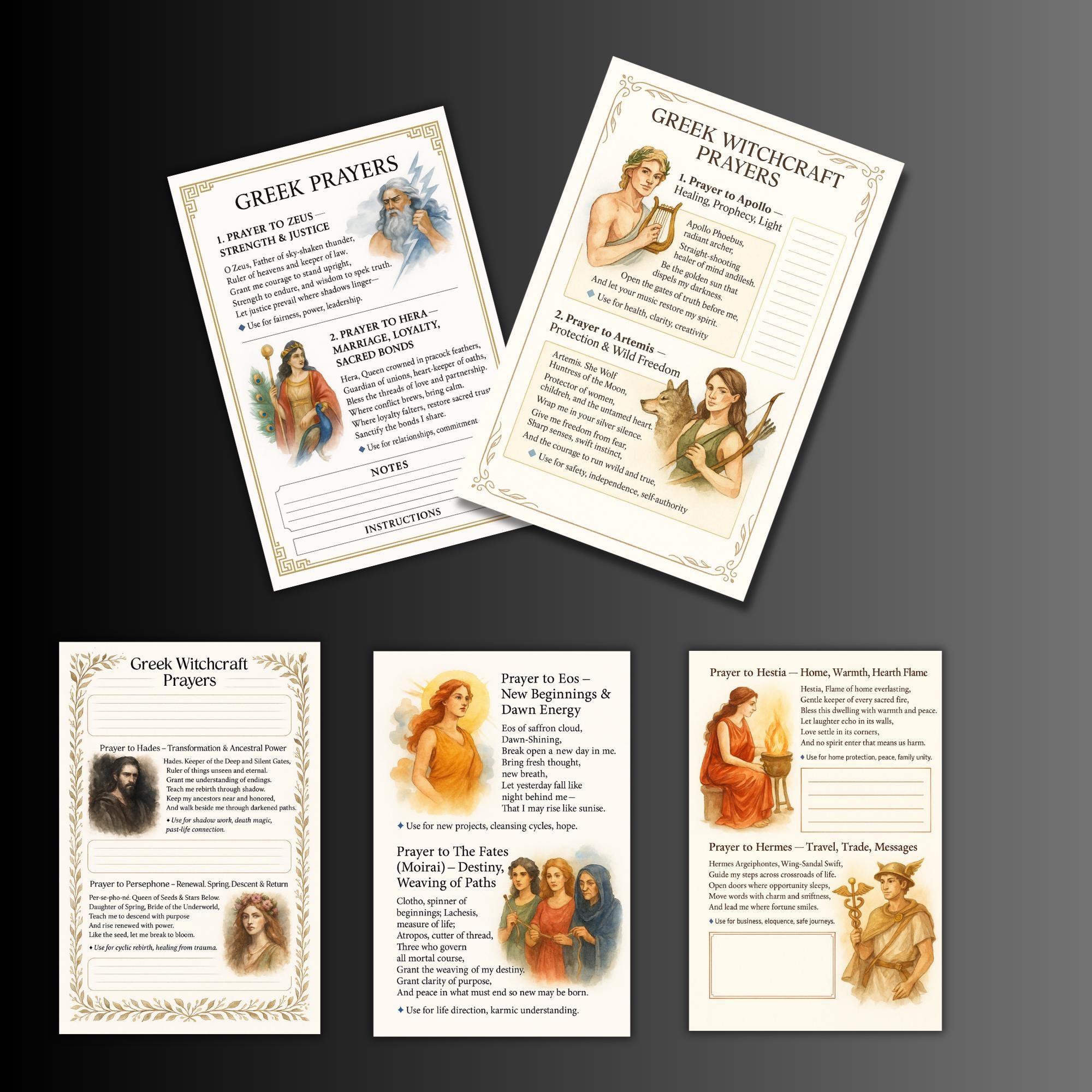 Greek Gods Prayers, Greek Pantheon, Deity Prayers, Invocation, Grimoire ...