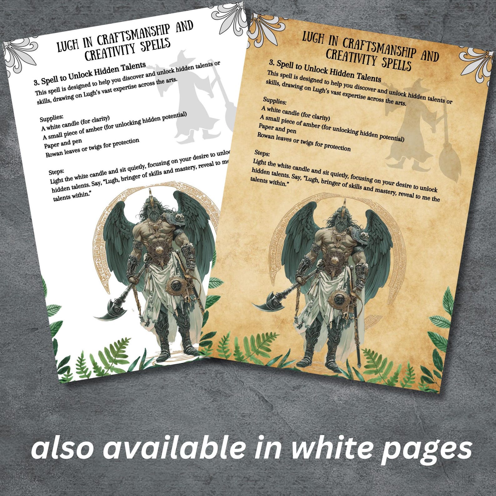 Lugh Altar Guide: Celtic God Invocation, Prayers, Rituals (digital ...