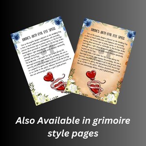 Marriage spells bundle, witchcraft book of spells, wicca magic spells, witchy, pagan, occult, Baby witch, Printable grimoire spells sheet image 3
