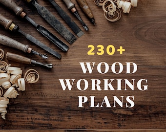 230+ woodworking plans bundle, vintage, small wooden crafts, Craftsmen woodworking plans, Wood carving, lathe