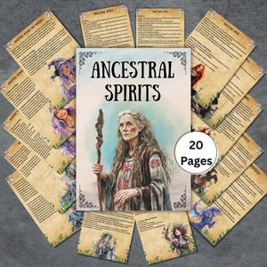 Heksen, voorouderlijke geesten, pagina's uit het Boek der Schaduwen, grimoire, heidendom, oproepen van voorouders, rituelen, verering, hekserij, occultisme, BOS