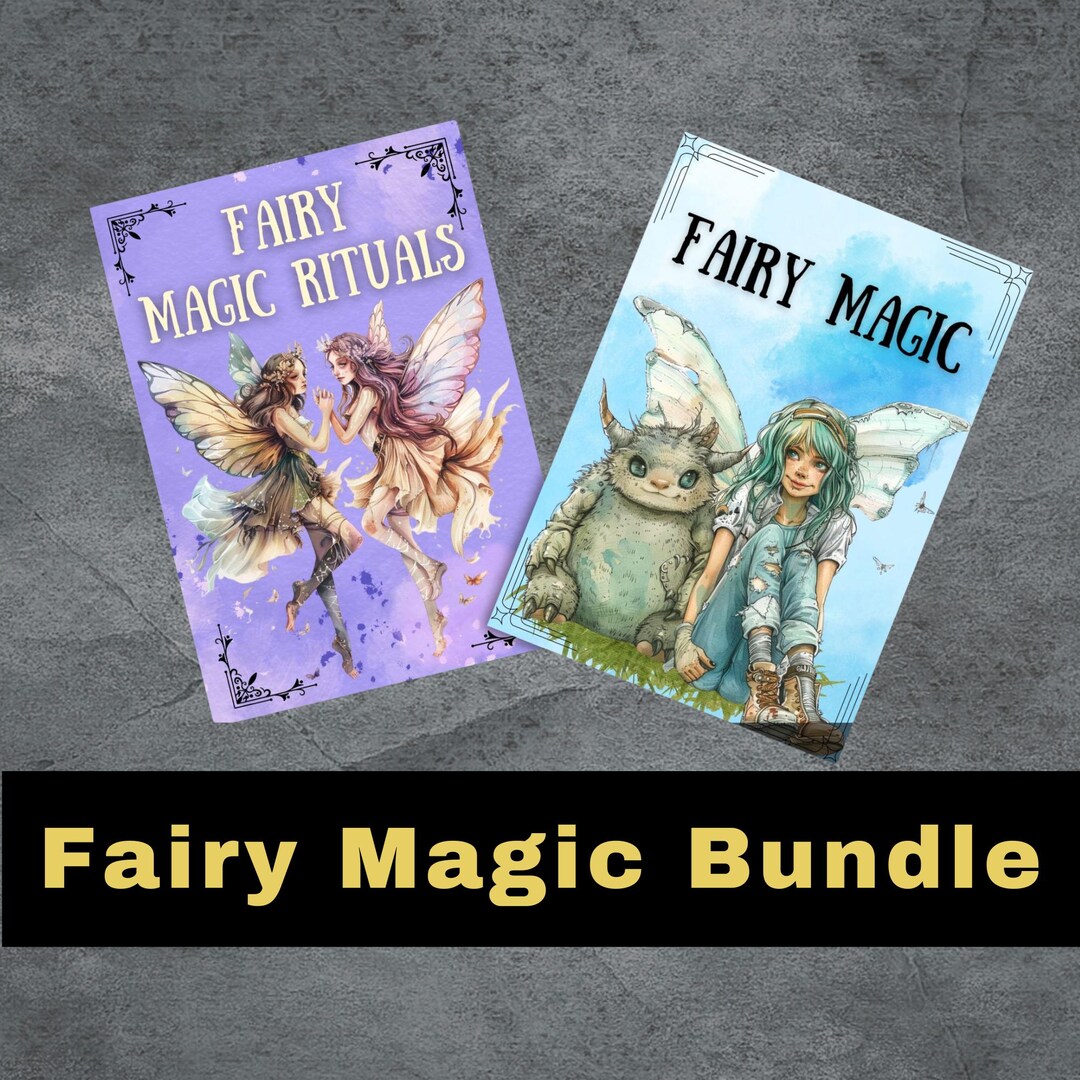 Fairy Bundle Grimoire Pages, Witchy Witchcraft Basics, Beginner, Witch ...