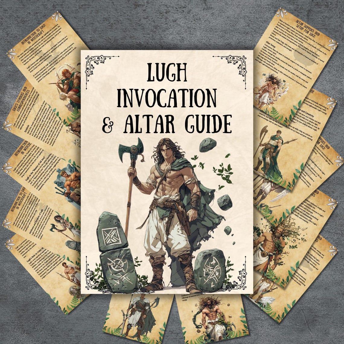 Lugh Altar Guide: Celtic God Invocation, Prayers, Rituals (digital ...