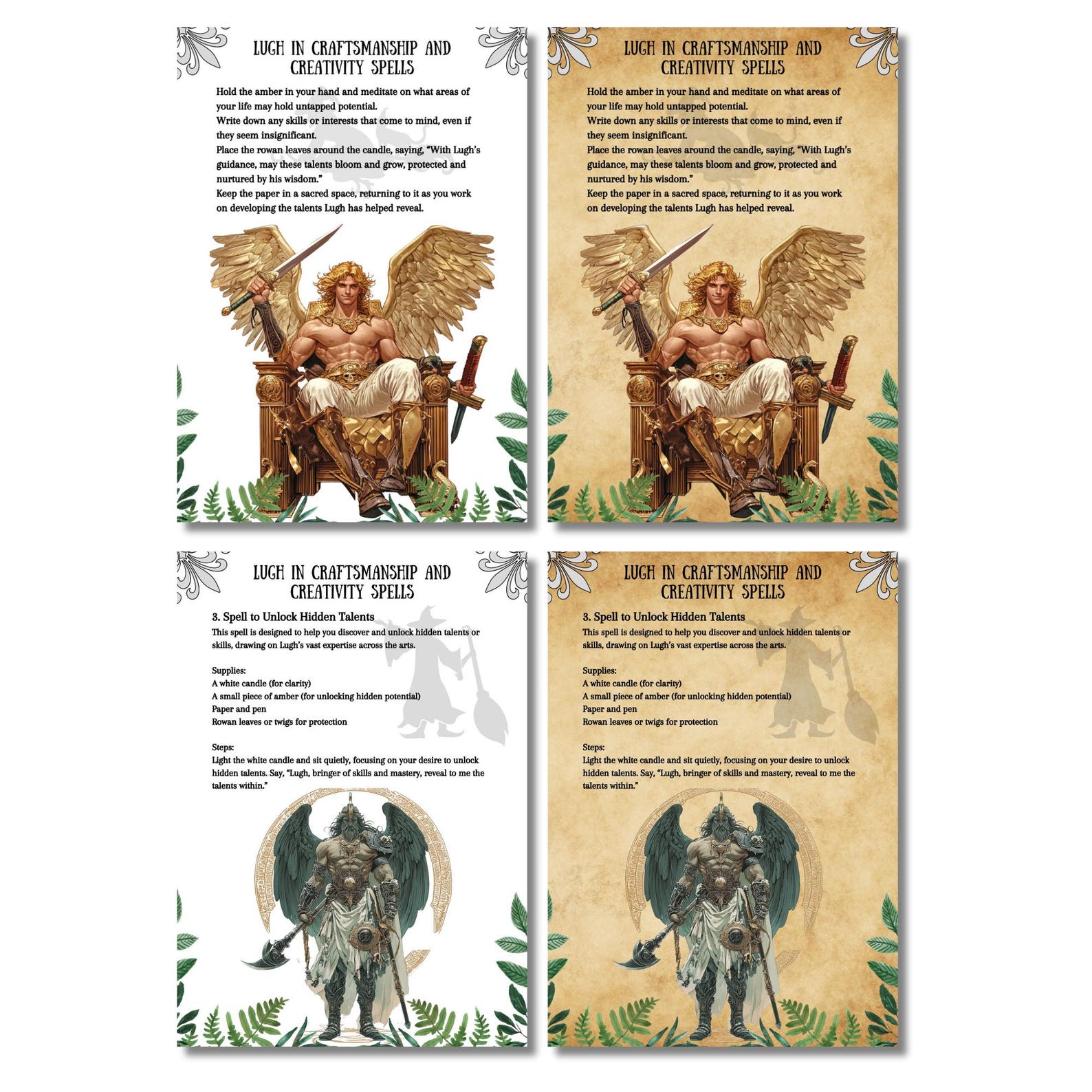 Lugh Altar Guide: Celtic God Invocation, Prayers, Rituals (digital ...