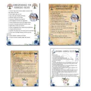 Goddess Hecate Altar, Prayer, Invocation, Grimoire Pages, Book of Shadows, Hekate Magic Rituals ...