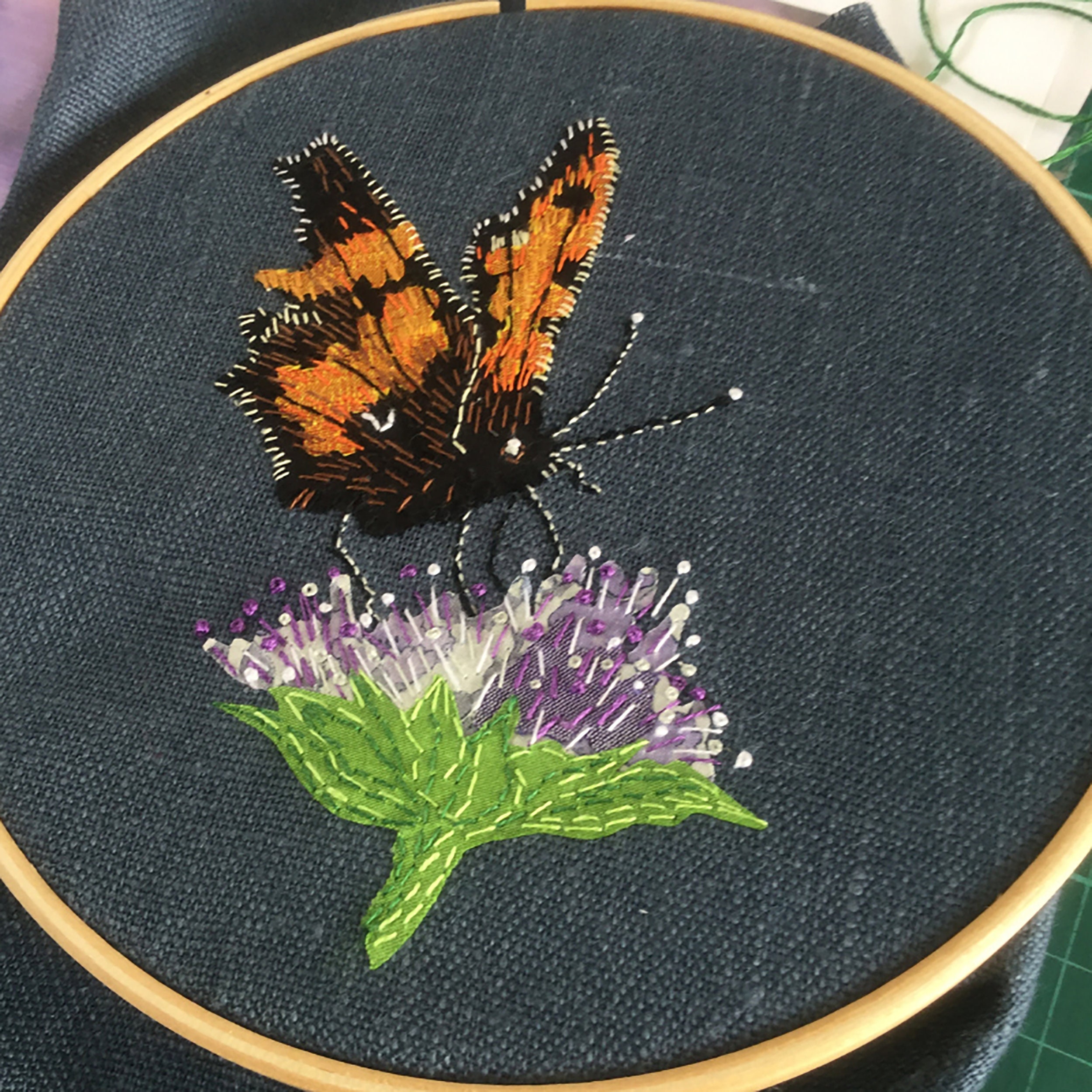 Embroidery kits flower embroidery diy hand embroidery full  etsy Embroidery kits flower embroidery diy hand embroidery full  etsy