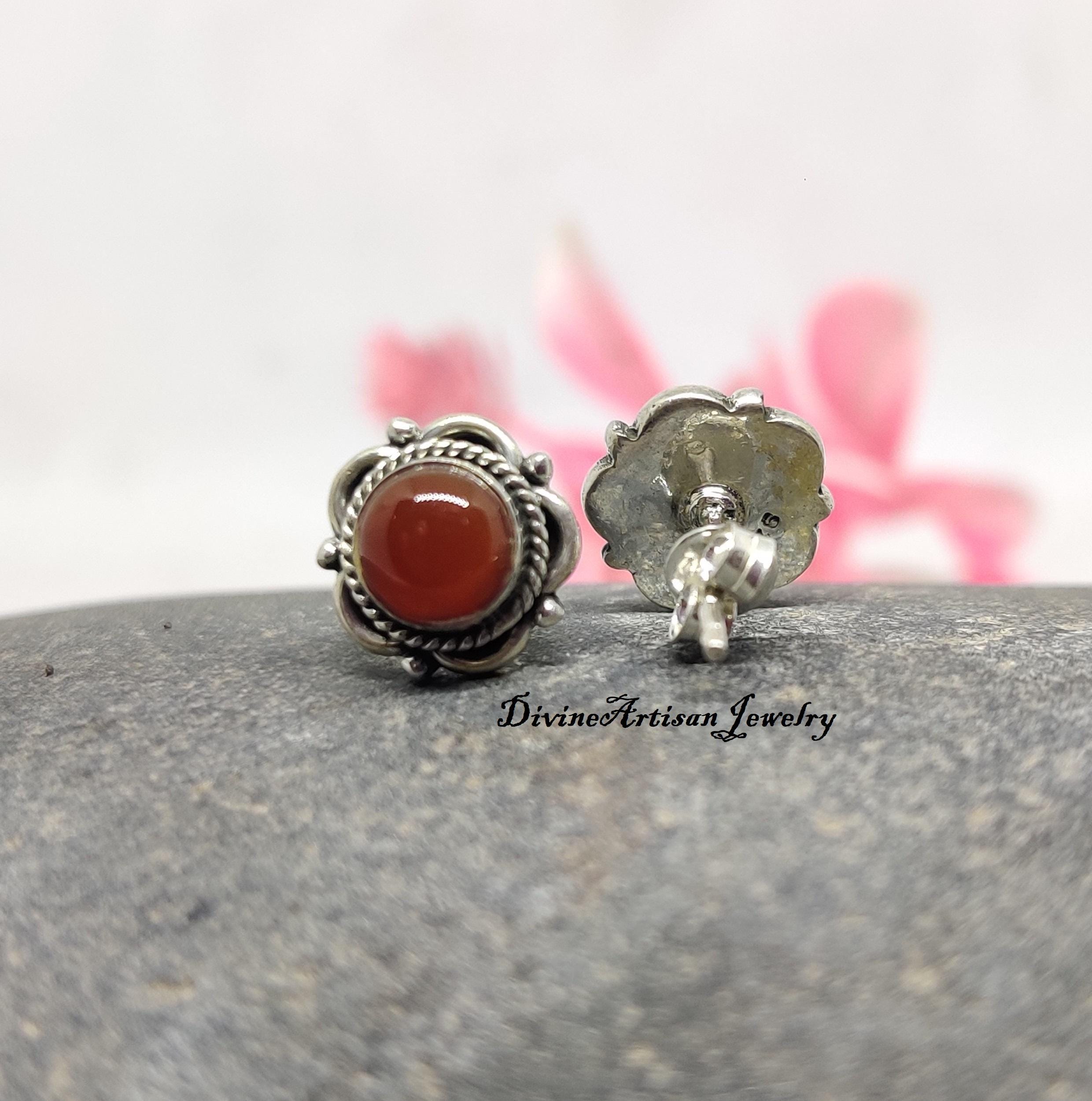 Jolies boucles d'oreilles argent noir : boucle-d-oreille par edenemotions