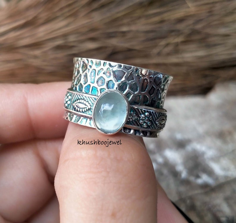 Citrine Gemstone Coffin Ring* 925 Sterling Silver Band Ring*Handmade Ring* Coffin*Meditation Ring*Gift Her Women *Free Shipping*Finger Ring
