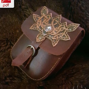 Leather Belt Bag with Decor PDF Pattern