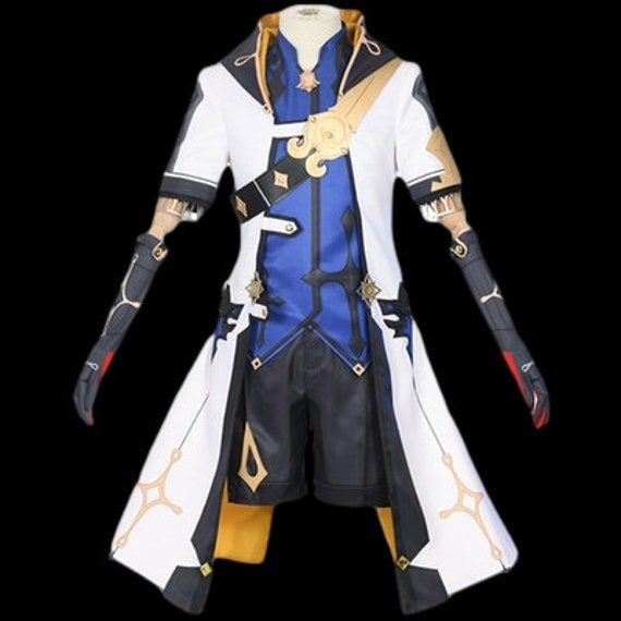 Game Genshin Impact Albedo Cosplay Costume Anime Uniforms for | Etsy