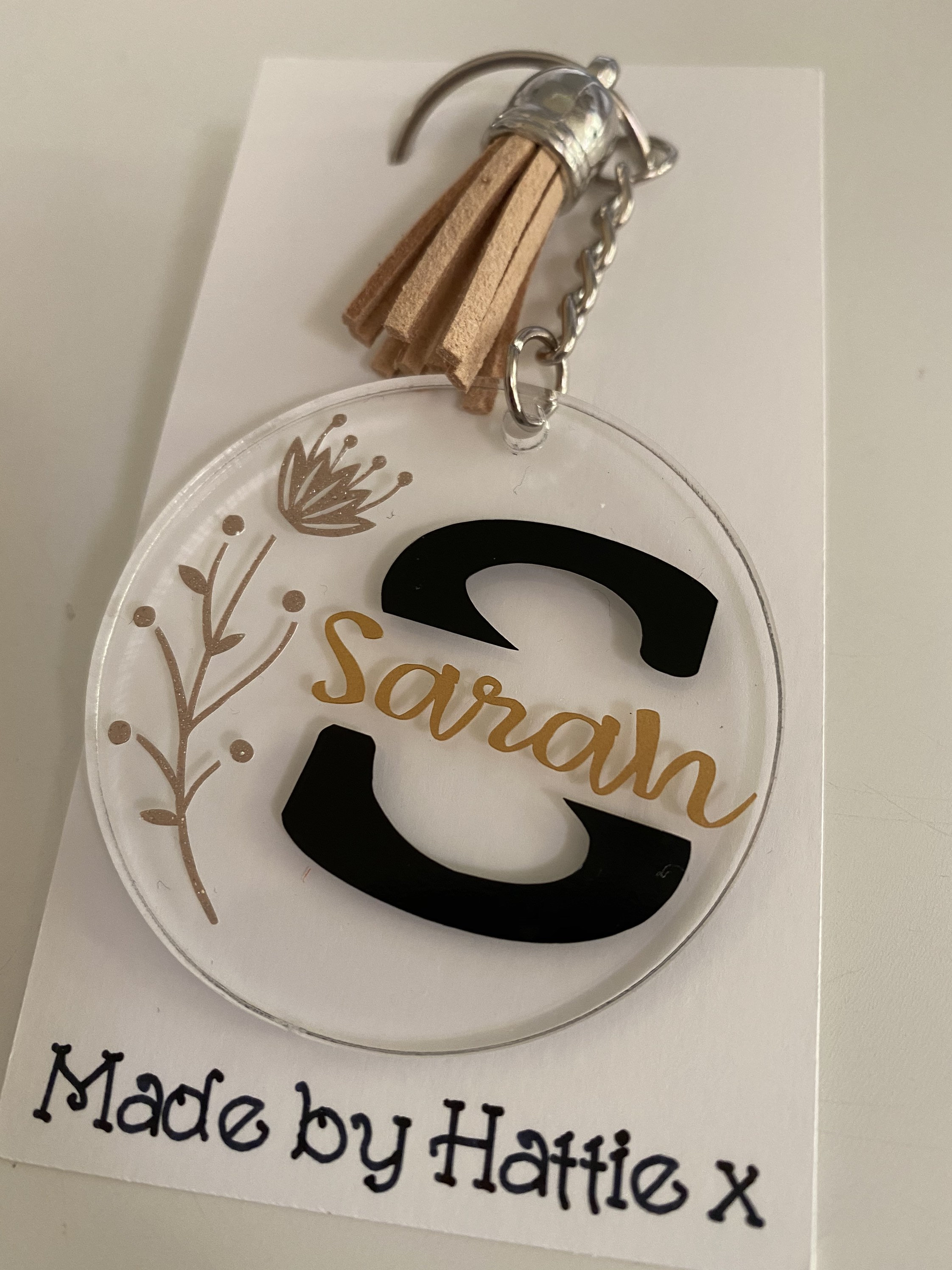 Personalised Key Ring Name Key Chain Etsy