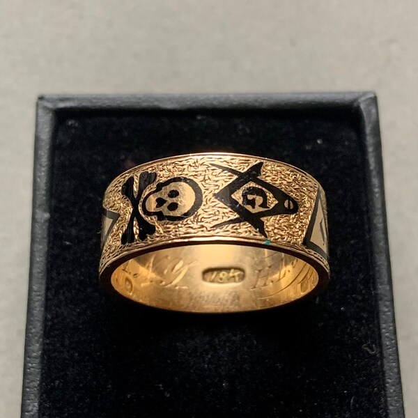 Men's Vintage Style Stainless Steel Cross Punk Gothic Ring | CF Jewelry