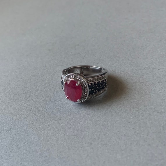 Carol Brodie Rarities MLD Ruby and Black Spinel S… - image 2