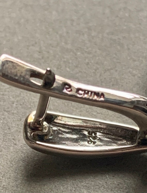 Ross Simons Sterling Silver Leaf Dangle Earrings - image 5