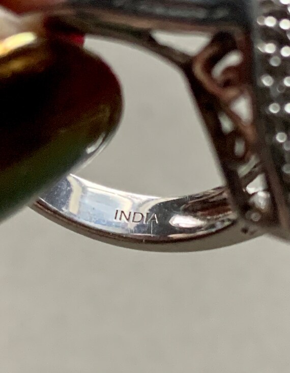 Quintessence Jewelry QJ India 925 Amethyst Rounde… - image 9