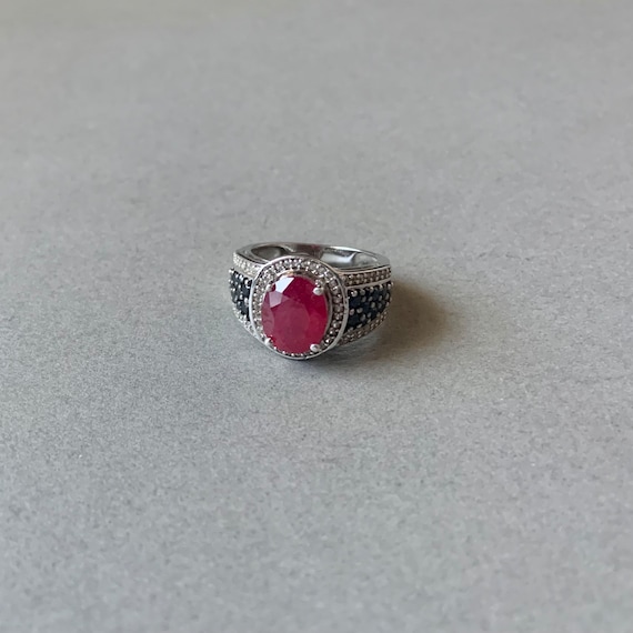 Carol Brodie Rarities MLD Ruby and Black Spinel S… - image 1