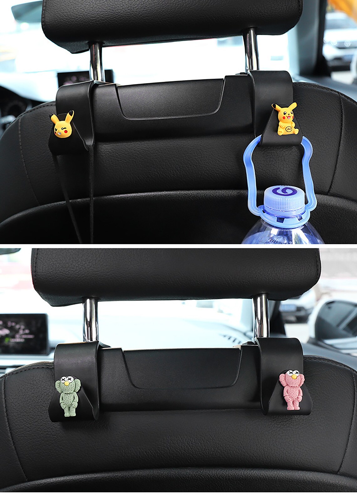 8pcs A Set Car Hooks Cartoon Hooks Cute Car Seat Back Hook Etsy