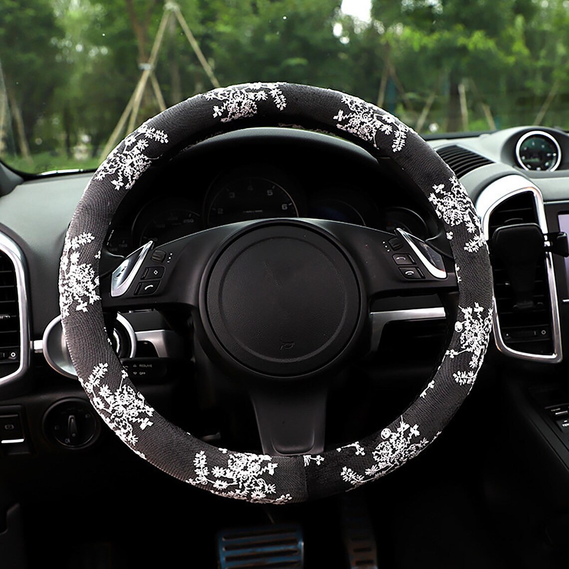 Lace Steering Wheel Cover Steering Wheel Cover girld Plush Etsy