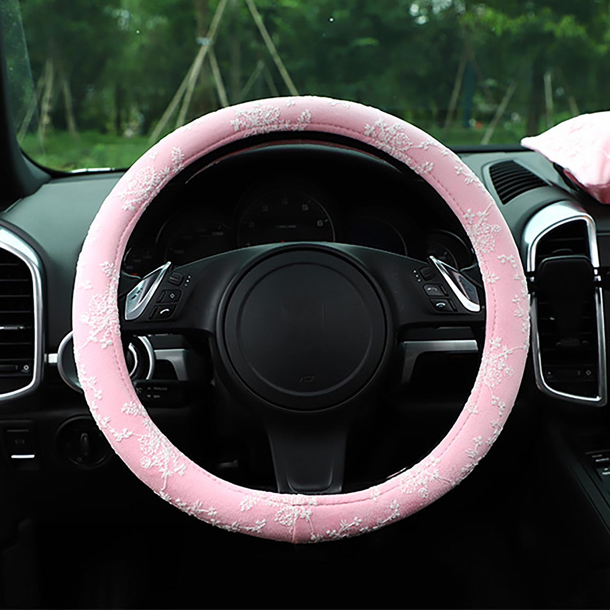 Lace Steering Wheel Cover Steering Wheel Cover girld Plush Etsy