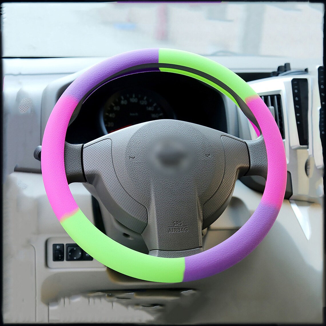 Silicone Steering Wheel Cover Colorful Steering Wheel Cover Etsy