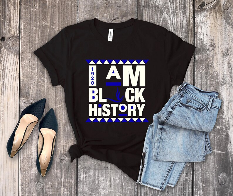 Zeta Phi Beta svg I am Black History svg ZphiB Dove svg ZPB Etsy