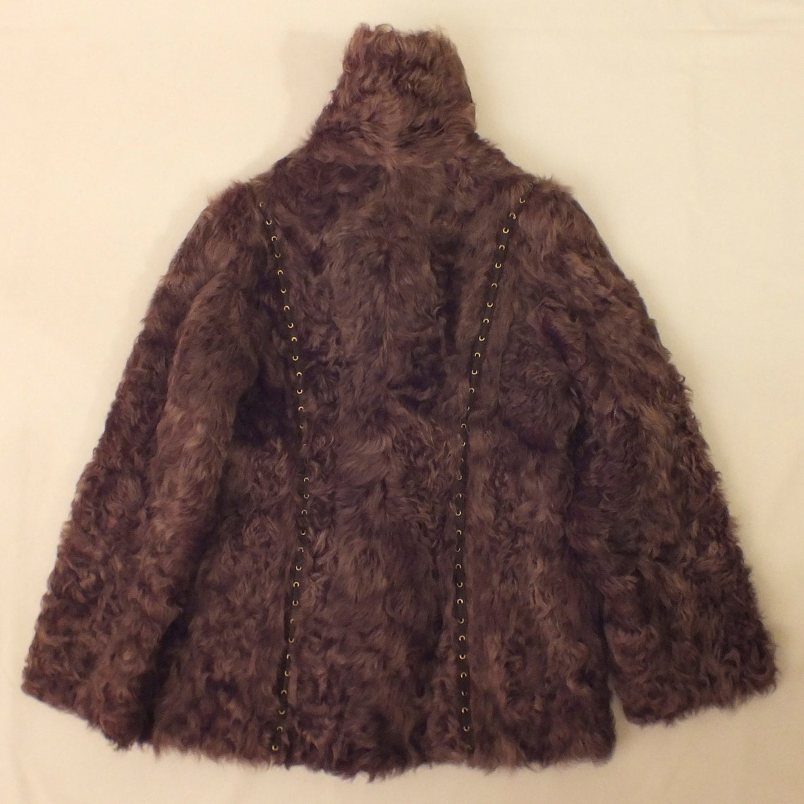 Coat of skin lamb from Tibet./Coat for lady Tibetan fur./Coat | Etsy