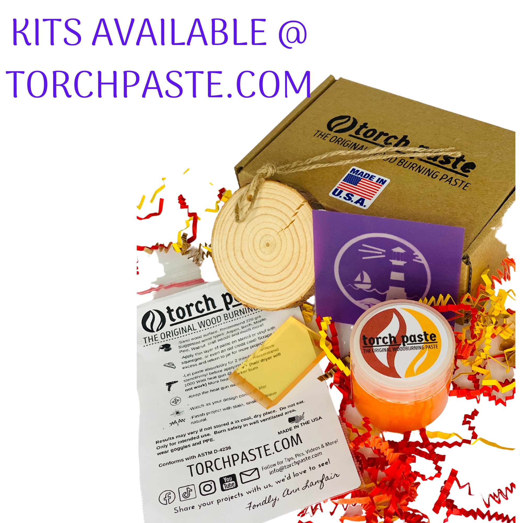 Torch Paste - The Original Wood Burning Paste