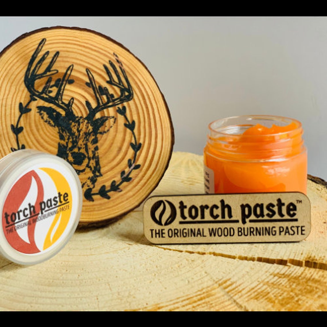 Torch Paste Wood Burn Paste Wood Burn with heat Easy Etsy