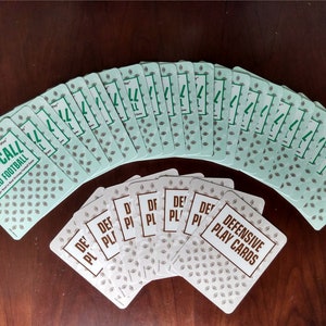 PLAY-CALL - Card Football Game    Two Player - Head to Head Football    &quot;Go Ahead....... Make Your Play&quot;