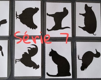 Cartes d'éveil Montessori