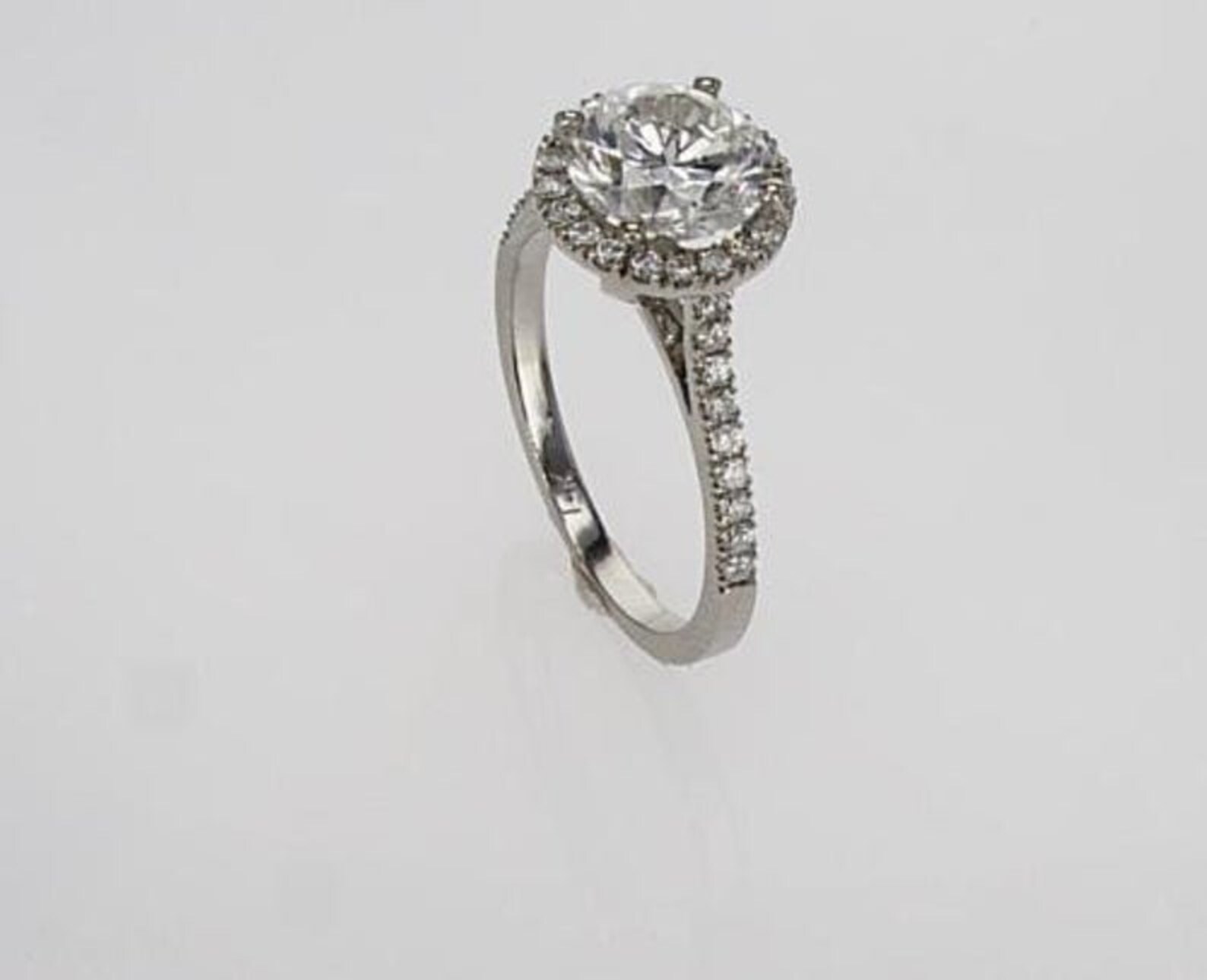 6 Ct White Diamond Ring in 925 Sterling Silver Great Shine Etsy